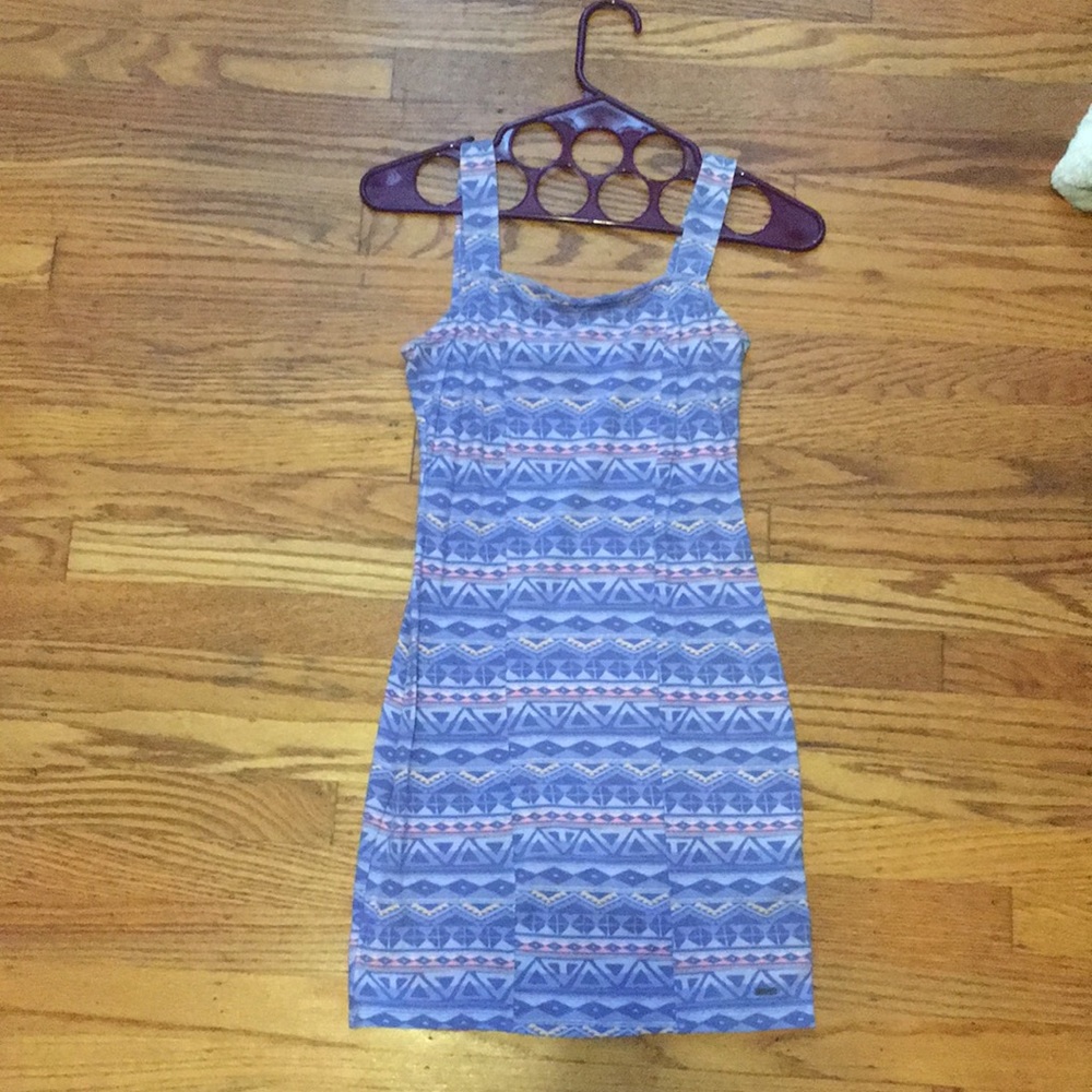 Bodycon patterned dress